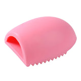 Silicone Hair Colorful Brush Cleaner Glove Scrubber Board