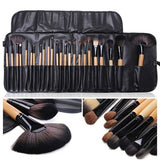 Goat Hair Professional 24 pcs Makeup Brush Set