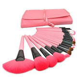 Goat Hair Professional 24 pcs Makeup Brush Set