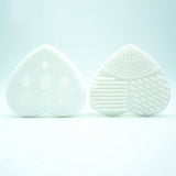 Silicone BBL 1 Piece Makeup Brush Cleaning Heart Design