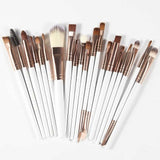 Synthetic Hair ROSALIND 20Pcs Professional Makeup Brushes Set