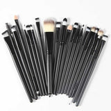 Synthetic Hair ROSALIND 20Pcs Professional Makeup Brushes Set