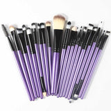 Synthetic Hair ROSALIND 20Pcs Professional Makeup Brushes Set
