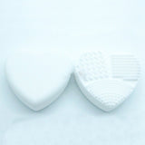Silicone BBL 1 Piece Makeup Brush Cleaner Heart Glove