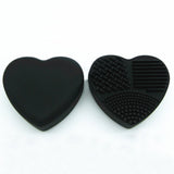 Silicone BBL 1 Piece Makeup Brush Cleaner Heart Glove