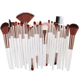 Nylon MAANGE 25 Pcs Make Up Brushes Set