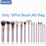 Goat Hair Professional Makeup Brushes Set Premium
