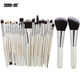 Synthetic Hair 22Pcs Cosmetic Makeup Brushes Set Bulsh Powder  Eyeshadow