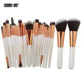 Synthetic Hair 22Pcs Cosmetic Makeup Brushes Set Bulsh Powder  Eyeshadow