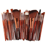 Synthetic Hair 22Pcs Cosmetic Makeup Brushes Set Bulsh Powder  Eyeshadow