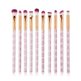 Plastic Makeup  Brush Set Brush Fashion Portable