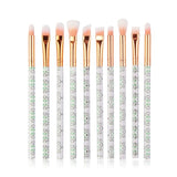 Plastic Makeup  Brush Set Brush Fashion Portable