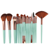 Nylon 18pcs one set Makeup Brushes Set
