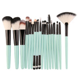 Synthetic Hair 18pcs one set Makeup Brushes   Eyeshadow Eyeliner