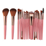 Nylon 18pcs one set Makeup Brushes Set