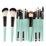 Synthetic Hair 18pcs one set Makeup Brushes   Eyeshadow Eyeliner