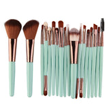 Nylon 18pcs one set Makeup Brushes Set