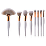 Nylon 4/8Pcs professional loose powder makeup brushes set