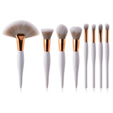 Nylon 4/8Pcs professional loose powder makeup brushes set