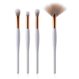 Nylon 4/8Pcs professional loose powder makeup brushes set