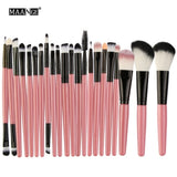Synthetic Hair 22Pcs Cosmetic Makeup Brushes Set Bulsh Powder  Eyeshadow