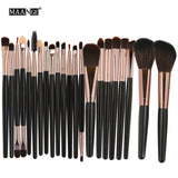 Synthetic Hair 22Pcs Cosmetic Makeup Brushes Set Bulsh Powder  Eyeshadow