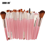 Synthetic Hair 22Pcs Cosmetic Makeup Brushes Set Bulsh Powder  Eyeshadow