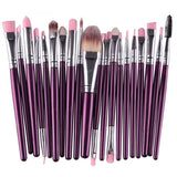 Goat Hair 20pcs Blending Make up Brush Set