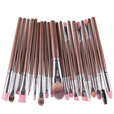 Goat Hair 20pcs Blending Make up Brush Set