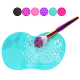 Silicone Brush Cleaner Mat Cosmetic