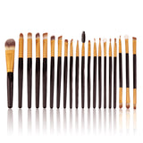 Goat Hair 20pcs Blending Make up Brush Set