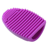 Silicone 1Pcs Brush Cleaner Cosmetic Mat Glove
