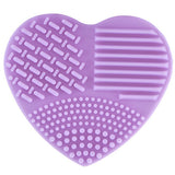 Silicone 1Pcs Brush Cleaner Cosmetic Mat Glove