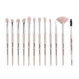 Synthetic Hair Anmor 12 PCS Makeup Brushes Set Professional