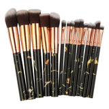 Goat Hair 15pcs Make Up Brush Set Tool