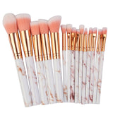Goat Hair 15pcs Make Up Brush Set Tool