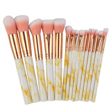 Goat Hair 15pcs Make Up Brush Set Tool