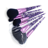 Plastic Pcs Transparent Make Up Brush Set X3.19