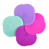 Silicone 1 PC 8 Colors Silicon Brush Cleaner Scrubber
