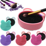 Silicone Makeup Brush Cleaner Kit Double Side Design