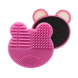 Silicone Makeup Brush Cleaner Kit Double Side Design